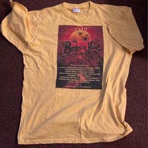 Rare vintage nato bosnia now graphic shirt moose tag mens XXL